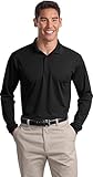 Sport-Tek Men's Long Sleeve Micropique Sport Wick Polo
