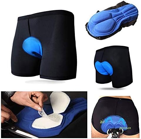 Culotte corto con tirantes para ciclismo Hombres Mujer Ropa interior