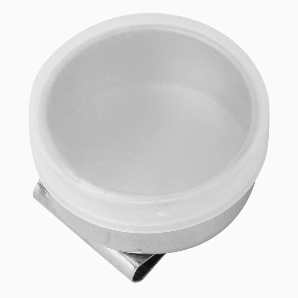 Stainless Steel Paint Palette Cup with Clip-On Lid for Watercolor, Oil, Acrylic Art