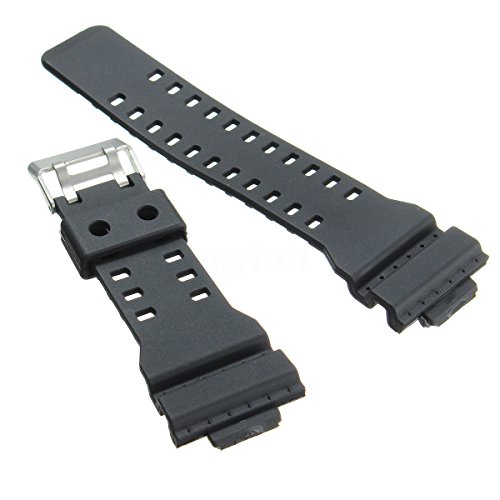 Replacement WATCH STRAP to fit 10347688 CASIO G-Shock GA-100 G8900 Black Rubber Resin New Replacement