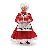 Department 56 Possible Dreams 6002727 Mrs Claus Figurine, Red