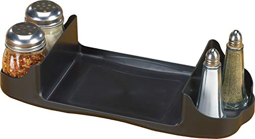 San Jamar Napkin Dispenser Caddy, Black, Plastic - Thumbnail 3