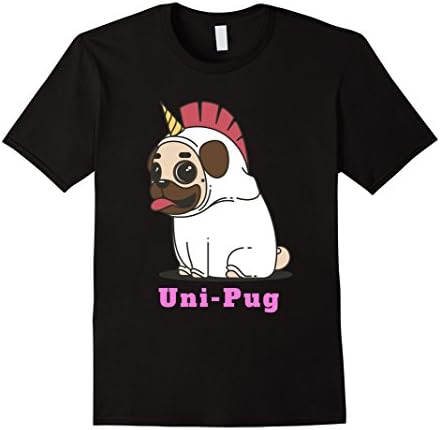 Uni-Pug | Pug in a Unicorn Costume T Shirt