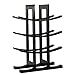 Oceanstar 12-Bottle Bamboo Wine Rack, Dark Espresso primary