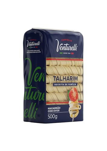 Massa Tipo Caseira Talharim Famiglia Venturelli 500g - Feita sem processo de fritura
