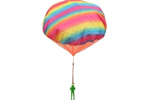 Parachute Toy Hand Throw Parachute Man Soldier Toy Outdoor Throwing Flying Toys Gifts for Kids Boys Girls