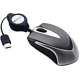 Verbatim Mini Optical Travel Mouse for USB-C Devices, Black 99235