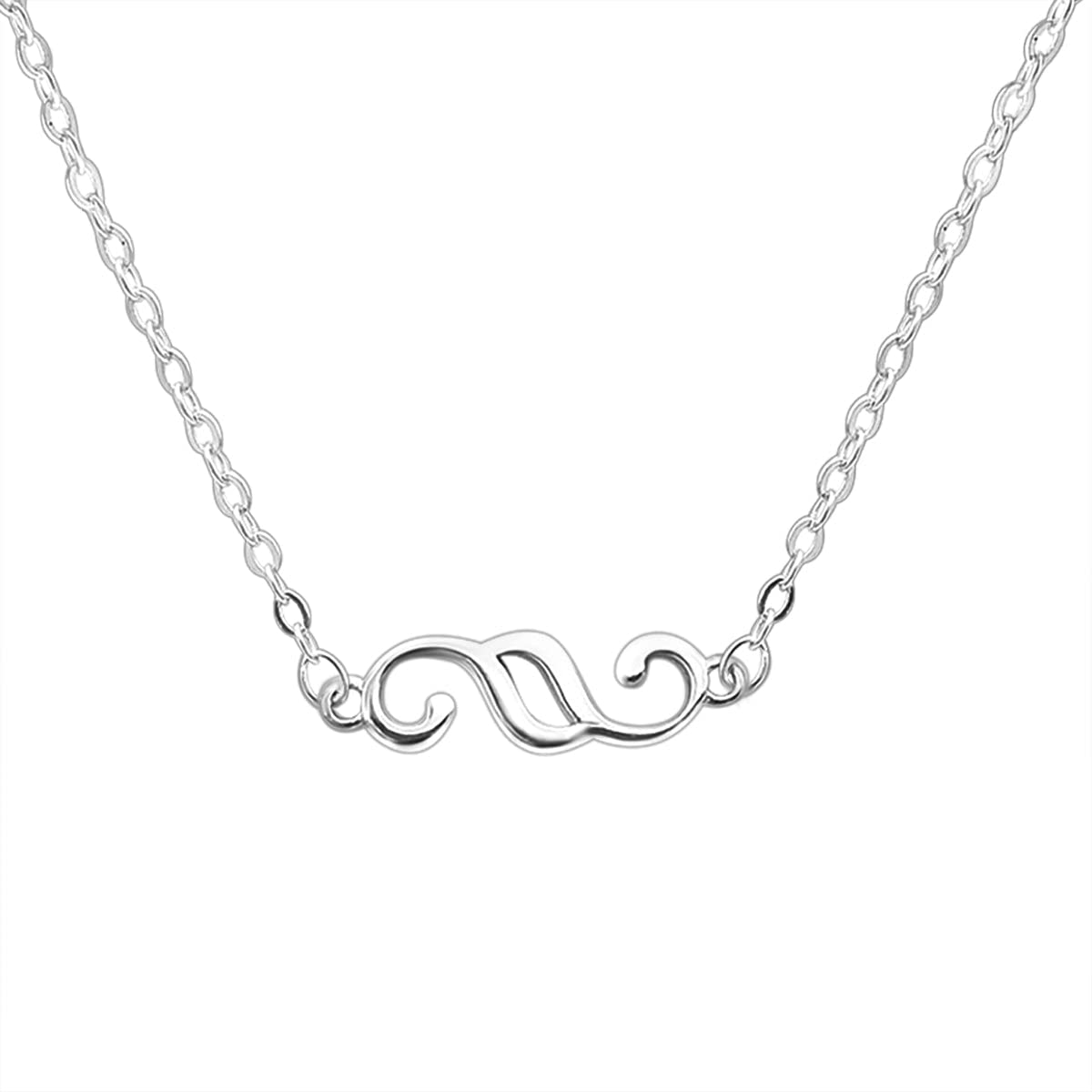 Lawellery Paragraphs Pendant Chain 925 Silver Necklace Jewellery for Law Gold-Plated silver