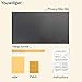 CLKJ 22 inch (Diagonally Measured) Widescreen 16:10 Ratio Computer Privacy Screen Filter for Desktop LCD Monitor Display, Anti-Glare, Anti-Scratch Protector Filmthumb 3