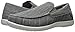 Crocs Men's Santa Cruz II Luxe Slub Slipon Slip-On Loafer, Charcoal/Light Grey, 11 M US