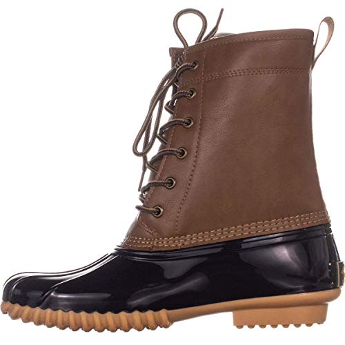 sporto Womens Ariel Closed Toe Knee High Cold Weather Boots, Tan/Navy, Size 10.0