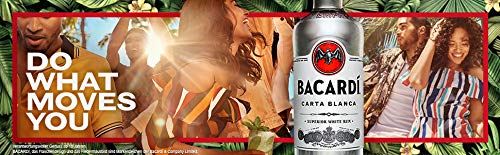BACARDÍ Carta Blanca White Rum, 37,5% Vol., 150 cl/1.5 L, der legendäre weiße Karibik-Rum aus dem Hause BACARDÍ, perfekt für Cocktails – Bild 6