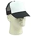 2 Packs ImpecGear Youth Cap Kid's Baseball Caps Trucker Hats Summer Mesh Cap (2 FOR Price of 1) (Black/White)