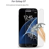 for Samsung Galaxy S7 Tempered Glass Screen Protector [Case Friendly] antsplust[9H Hardness][Bubble Free][Anti-Scratch] Ultra-Clear Tempered Glass Screen Protector for Galaxy S7