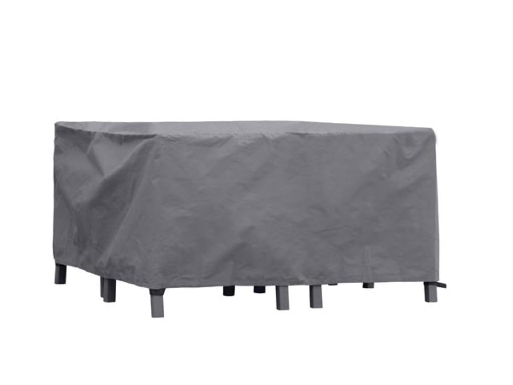 Perel Garden Ocls Case For Lounge Set – Black, 200 x 150 x 75 cm