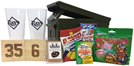 Ammo Gift Box Baseball Gift Package - MLB - Tampa Bay Rays