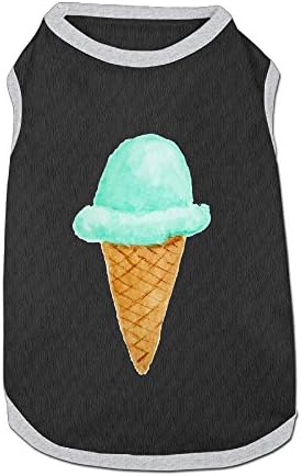 Dog T-Shirt Clothes Ice Cream Doggy Puppy Tank Top Pet Cat Coats Outfit Jumpsuit Hoodie