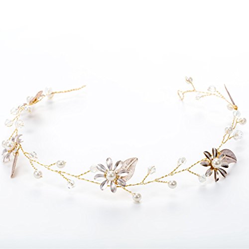 image for hopewey Flower hair accessories wedding vintage bridal hair comb hair 