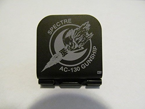 Spectre AC-130 Gunship Logo Laser Etched Hat Clip Black