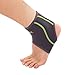 SENTEQ Ankle Brace for Men & Women- Compression Support for Sprained Ankles & Plantar Fasciitis, Elastic Neoprene Slim Sleeve for Jogging & Running, Ankle Stabilizer and Support for Walkers (X- Large)