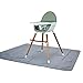 Splat Mat for Under High Chair - Splash Mat | Washable & Water Resistant | Non-Toxic | Multiple Uses | Easy to Wipe | Quick Drying | Large 42 inch Size | Comes w/Carrying case for Floor or Table