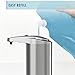iTouchless Ultraclean Automatic Sensor Foam Soap Dispenser, Rust-Free Stainless Steel, Foaming Hand Wash Touchless Pump for Bathroom & Kitchen