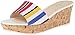 Nine West Women's Confetty Canvas Wedge Sandal