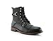 Polar Fox MIKE MPX88575 Casual Dress Boots with Buckles (11, Black)