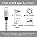 MFi Certified iPhone Charger Lightning Cable, OwnHealer 5Pack(3/3/6/6/10ft) Extra Long Nylon Braided USB Fast Charging&Syncing Cable Compatible iPhone 11/11Pro/11Pro Max Xs MAX XR 6/7/8, 6/7/8 Plus.