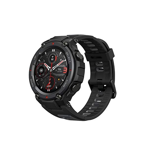 Amazfit T Rex Pro Sports Watch Military-grade Design with over 100 Sports Modes, 10 ATM Waterproof, 18 Day Battery Life…