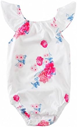 Baby Girl Romper With Headband Newborn Sleeveless Jumpsuit Set Bodysuit