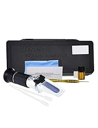 Refractómetro de humedad de miel 58~90  Brix con ATC, de mano de alto rango de medición de contenido de azúcar, miel, gelatina, mermelada y jarra