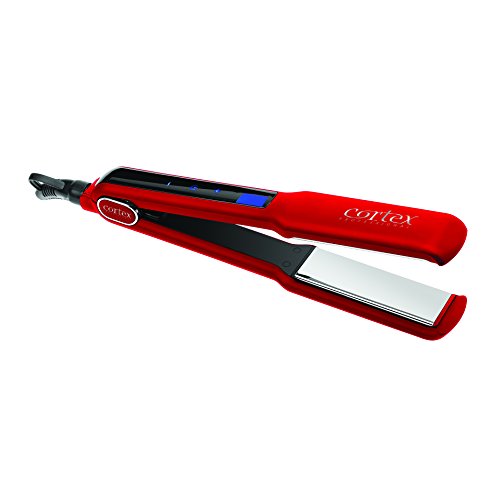 Cortex Solo Digital Flat Iron Titanium Soft Touch, Red, 1.5 Inch, 24 Ounce