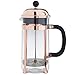 VonShef 8 Cup Glass French Press Cafetiere Coffee Maker 1 Liter 340z - Copper