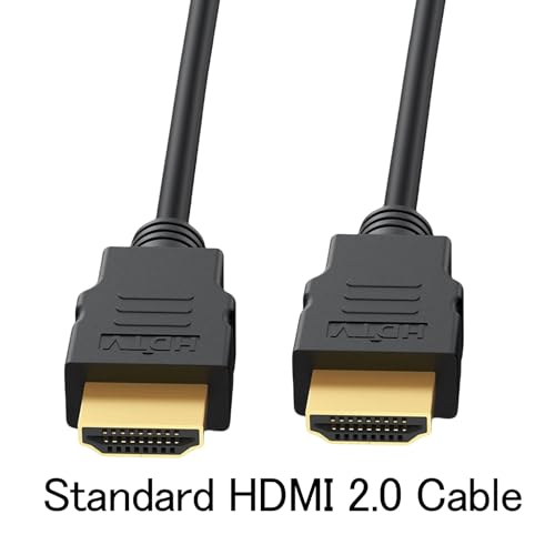 HDMI Cable 6 FT 10-Pack, 4K HDMI Computer Cable 6FT, Shielded HDMI 2.0 CL3 Rated Cord for Smart Monitor with Streaming TV, 4K, 1080P@144Hz,ARC & CL3 Rated for Laptop, Monitor, PS5, PS4, Xbox, Soundbar