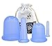 Facial Cupping Set 4 Silicone Cups for Body and Face Massage Cellulite Cup Therapy