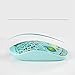 FD V8 Wireless Mouse Battery Included, 2.4G Cute Colorful Animal Slim Silent Travel Cordless Mouse Optical Designed Mice with Nano Receiver Compatible for Laptop Computer PC Chromebook (Green Peacock)