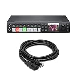 Blackmagic Design ATEM Television Studio HD Live Production Switcher with Hosa Power Cord (3 ft)