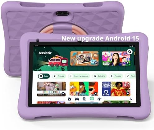 Plimpton Kids Tablet Android 15, 10 inch with Google Kids Space