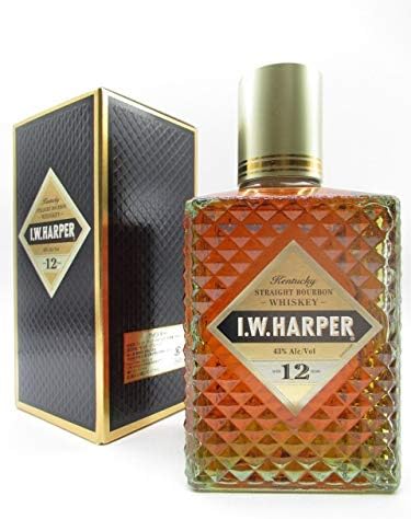 Amazon Co Jp ｉｗハーパー 12年 43度 750ml 正規品 食品 飲料 お酒