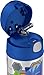 THERMOS FUNTAINER 12 Ounce Stainless Steel Vacuum Insulated Kids Straw Bottle, Pj Masks