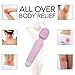 Rechargeable Cordless Body Wand Massager Wireless Therapeutic All Over Relaxation