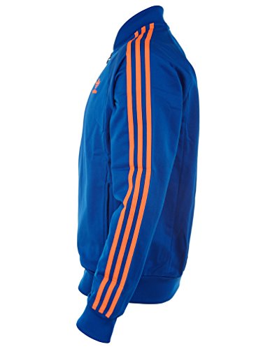Adidas Superstar Track Jacket- Royal Blue- Red (M) - Buy Online in UAE. | Apparel Products in 