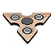 Anself Tri Fidget Hand Finger Spinner Spin Widget Focus Toy EDC Pocket Desktoy Triangle Wooden Gift for ADHD Children Adults