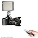 Neewer Photo Studio LED 308C with 308 Pieces LED High Power Dimmable 3300K- 5600K Video Light, Remote Control, Soft Blue Red Filters for Canon Nikon Pentax Sony Samsung Olympus DSLRs, Camcorders