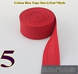Mangocore 100% Cotton Bias bindnig tape,size: 25mm, width:1