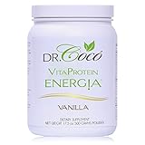 Doctor Formulated 20g Vegan Protein So Delicious You Won't Believe Is Good For You IDEAL FOR GI SENSITIVITIES with Probiotics & Enzymes VANILLA Flavor