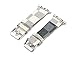 Apple Watch Band Leather iWatch Strap 38mm,Sport Leisure Style iWatch Band Lattice Apple Watch Band,3 Colors for Apple Watch Series 3 2 1 + Connector Metal Classic Buckle (White, 38mm)