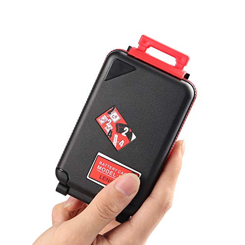 Professional Memory Card Case Water-Resistant Anti-Shock SD XQD CF Compact Flash Camera Battery AA | Media Storage Holder Organizer Photography Accessories - Thumbnail 4