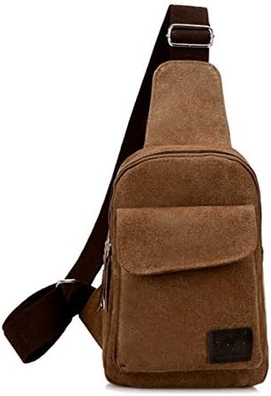 Chezi Canvas Chest Pack Single Shoulder Bag Backpack Small Size